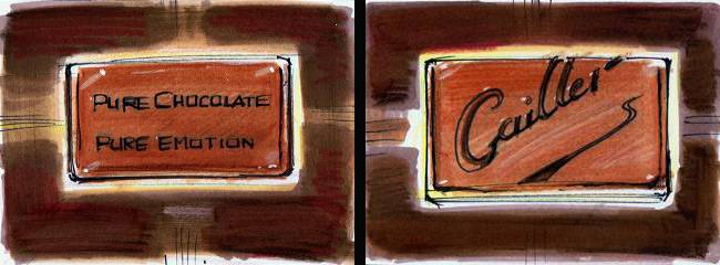Chocolats Cailler - storyboard Gilles Cornu 9/9